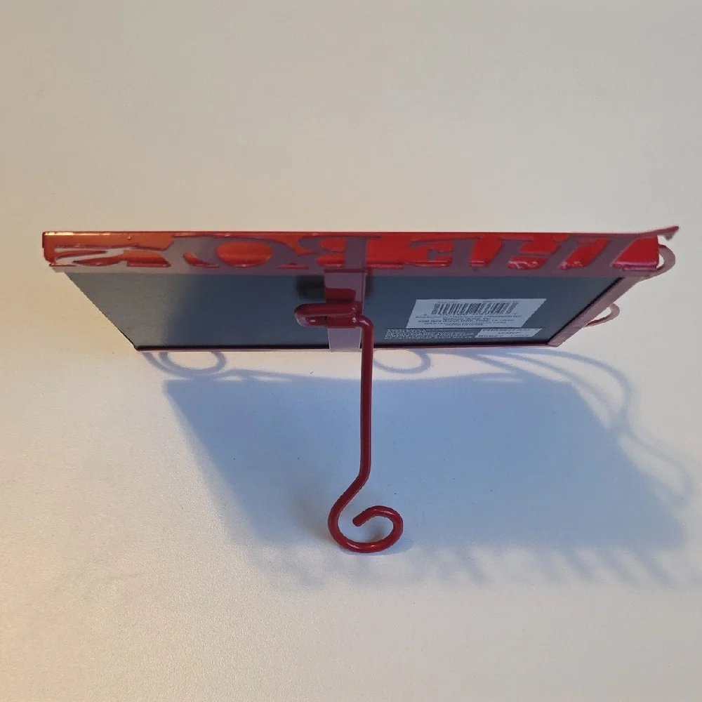 Red 'The Boys' Car Photo Frame - Metal - 4 By 6